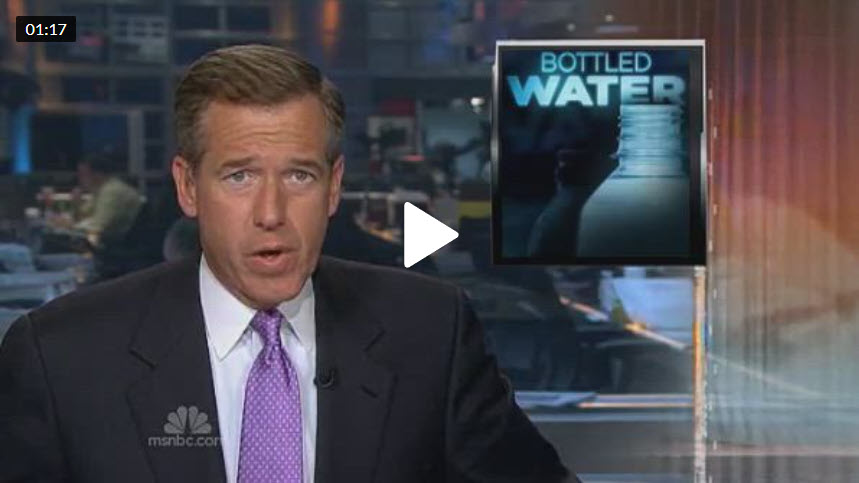 Bottled Water Report by MSNBC