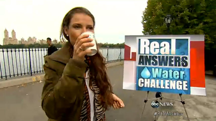 ABC News Water Challenge - Compare Bottled Water with Tap Water